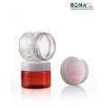 High Quality Cheap Price Clear Pet Jar with White Cap